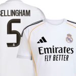 Bellingham Real Madrid thuisshirt (replica) voor het seizoen 2025-2026